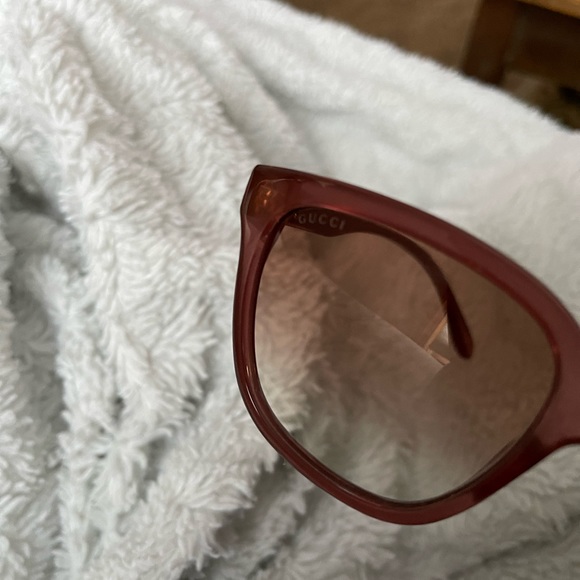 Gucci square 56mm sunglasses pink - Picture 5 of 7
